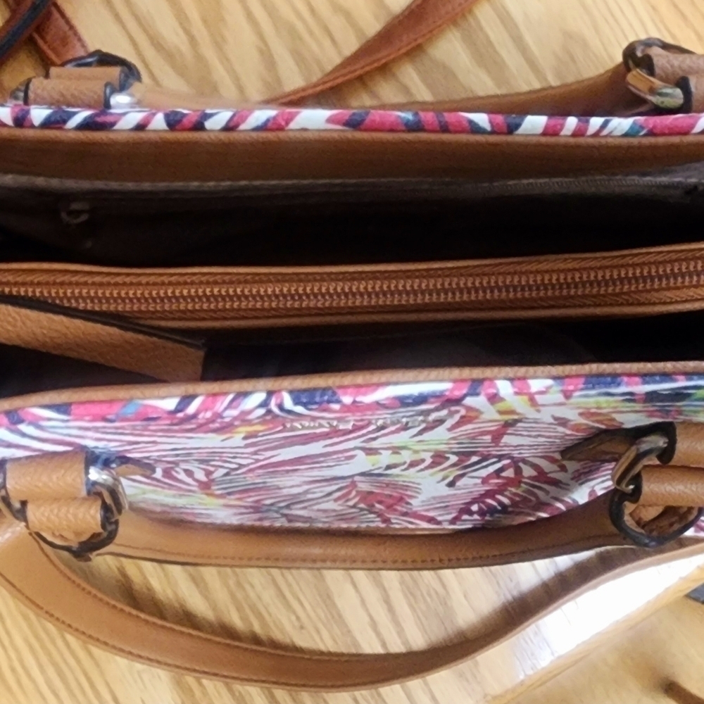 Nine West Colorful Vacation Tropical Crossbody Like New Handbag - Picture 5 of 7